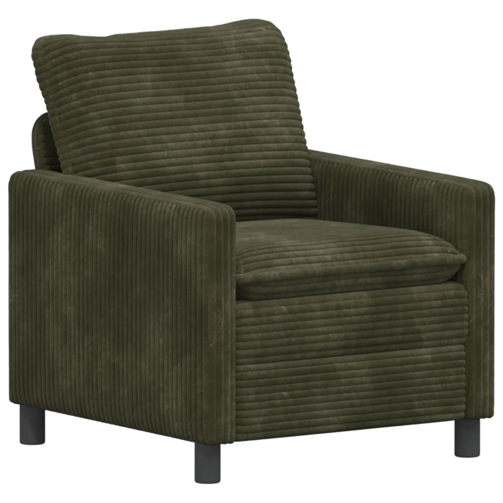 Set di divani 2 pcs Verde Poliestere 3417057