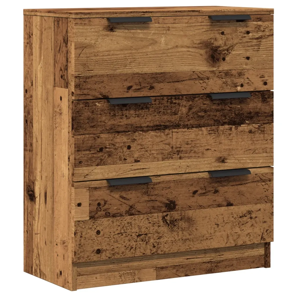 Credenza Legno Antico 60x30x70 cm in Truciolato 856834