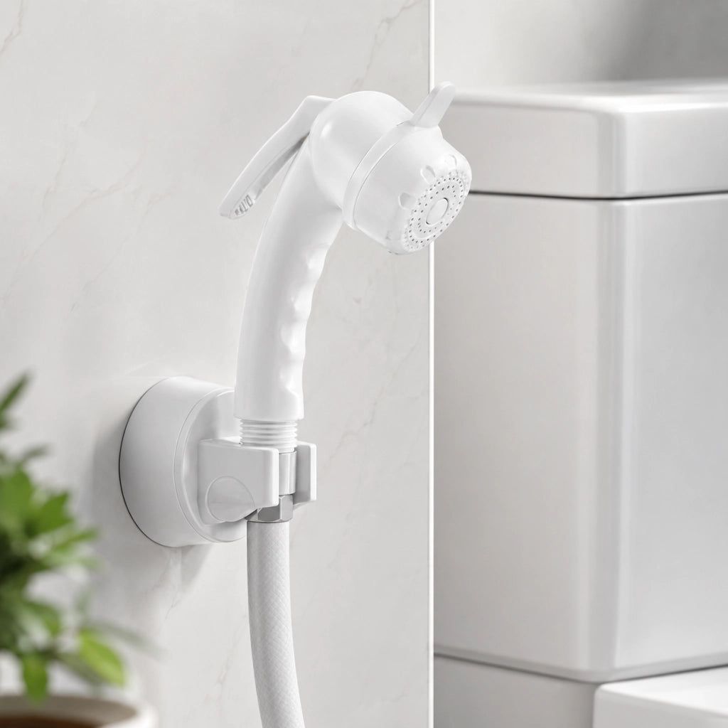 Doccetta Shut Off con Pulsante Bianca 1/2 Cardinale ABS