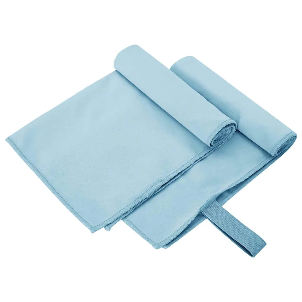 Asciugamani Sportivi 2 pcs Blu 50 x 30 cm 42011472
