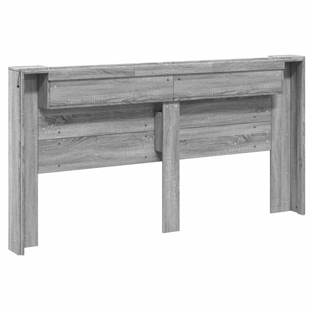 Testiera | Testata Grigio Sonoma 200 x 16,5 x 103,5 cm Legno multistrato
