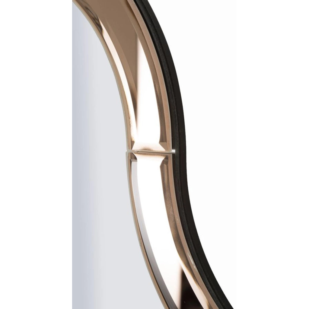Specchio con Cornice Classico 6, Rosa, MDF, 100x62x1 cm