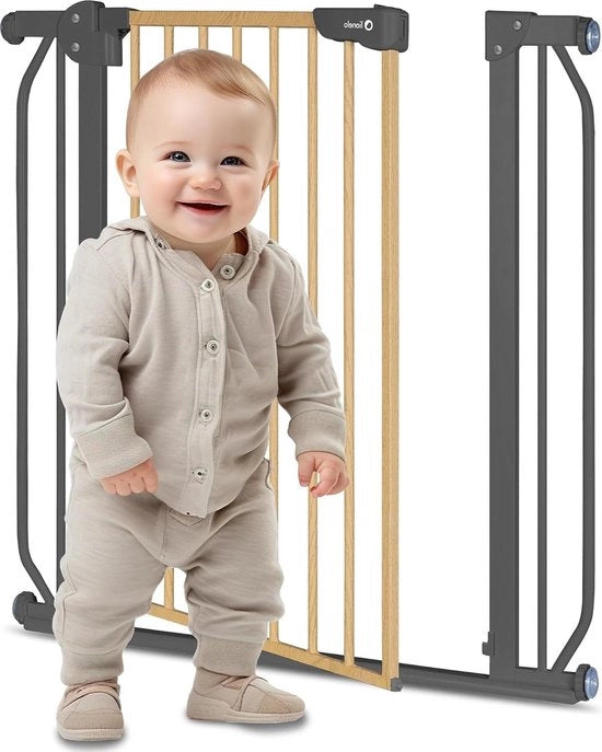 Rete di sicurezza 75-105 x 3 x 765 cm - Doppia protezione - Funzione di arresto automatico - Installazione facile