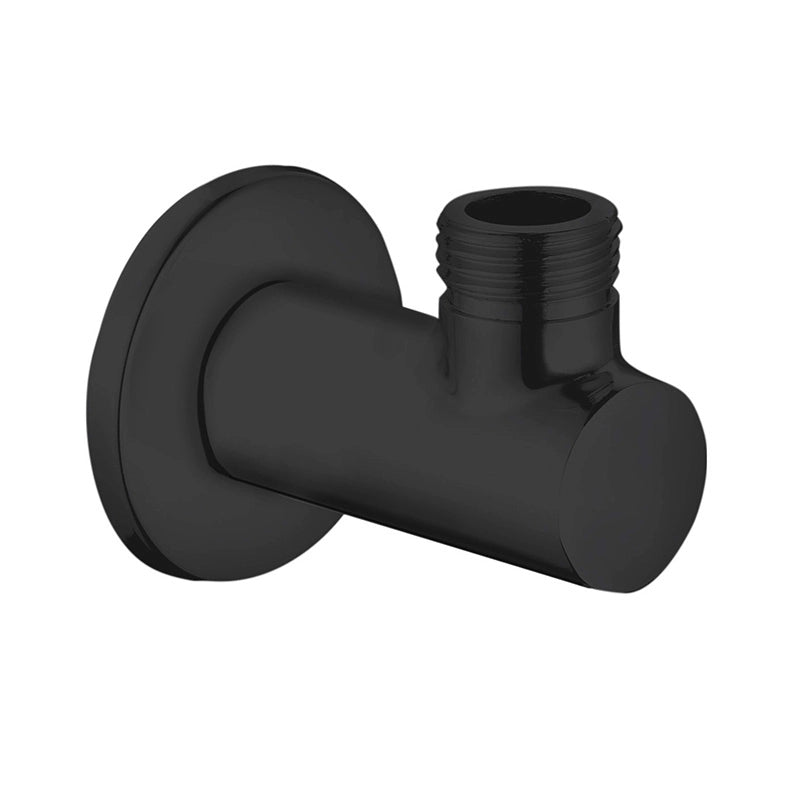 PRESA ACQUA TONDA- Nero Opaco- DH- pezzi 1