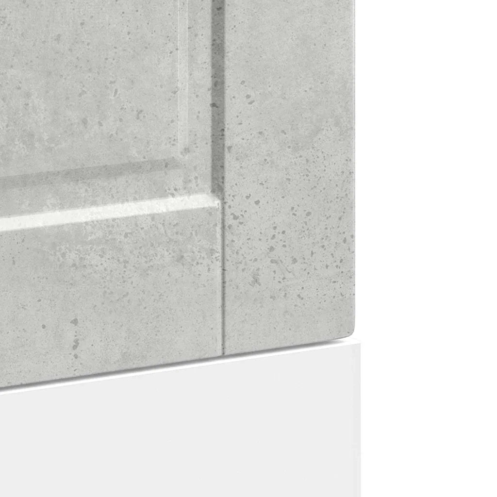 Pannello Lavastoviglie Porto Grigio Cemento 45x1,5x57 cm