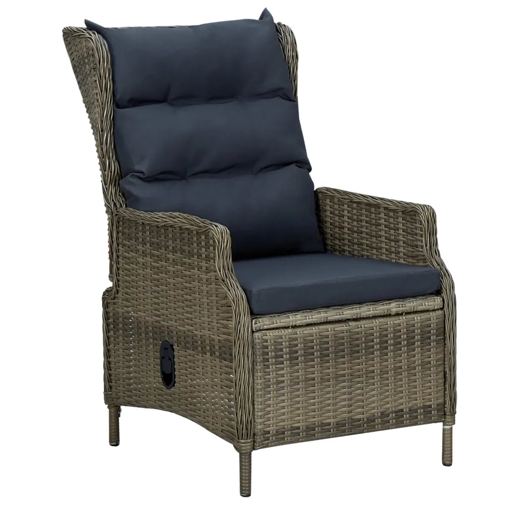 Set Mobili da Pranzo per Giardino 7 pz Marrone 3068787