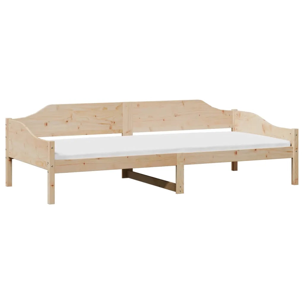 Letto senza Materasso-Struttura Letto 90x200 cm in Legno Massello di Pino 237703