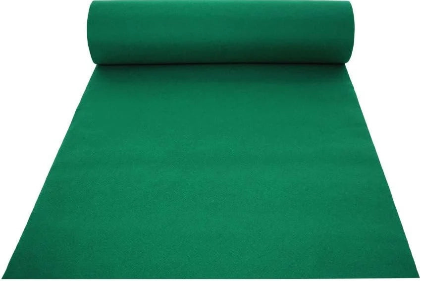 Tappeto moquette guida passatoia per interno esterno Verde H 1 x 30 mt