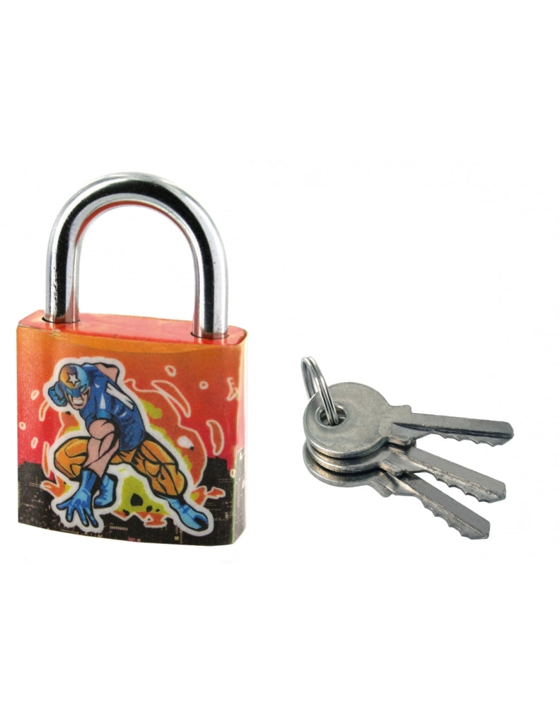 Lucchetto E x plocom E x tra Lock, acciaio, interno, arco in acciaio, 30 mm, 3 chiavi – THIRARD