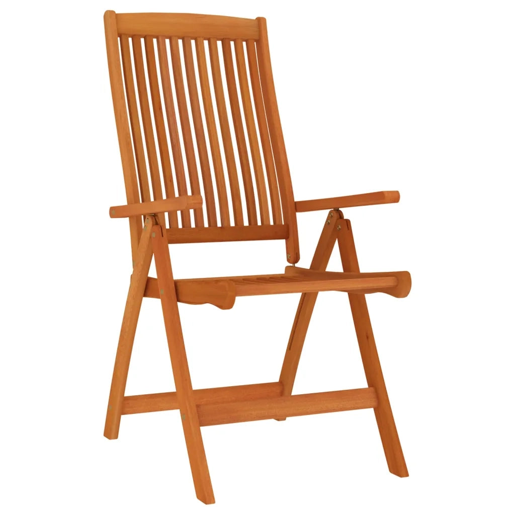 Sedie da Giardino Pieghevoli 6pz in Legno Massello di Eucalipto 3087345