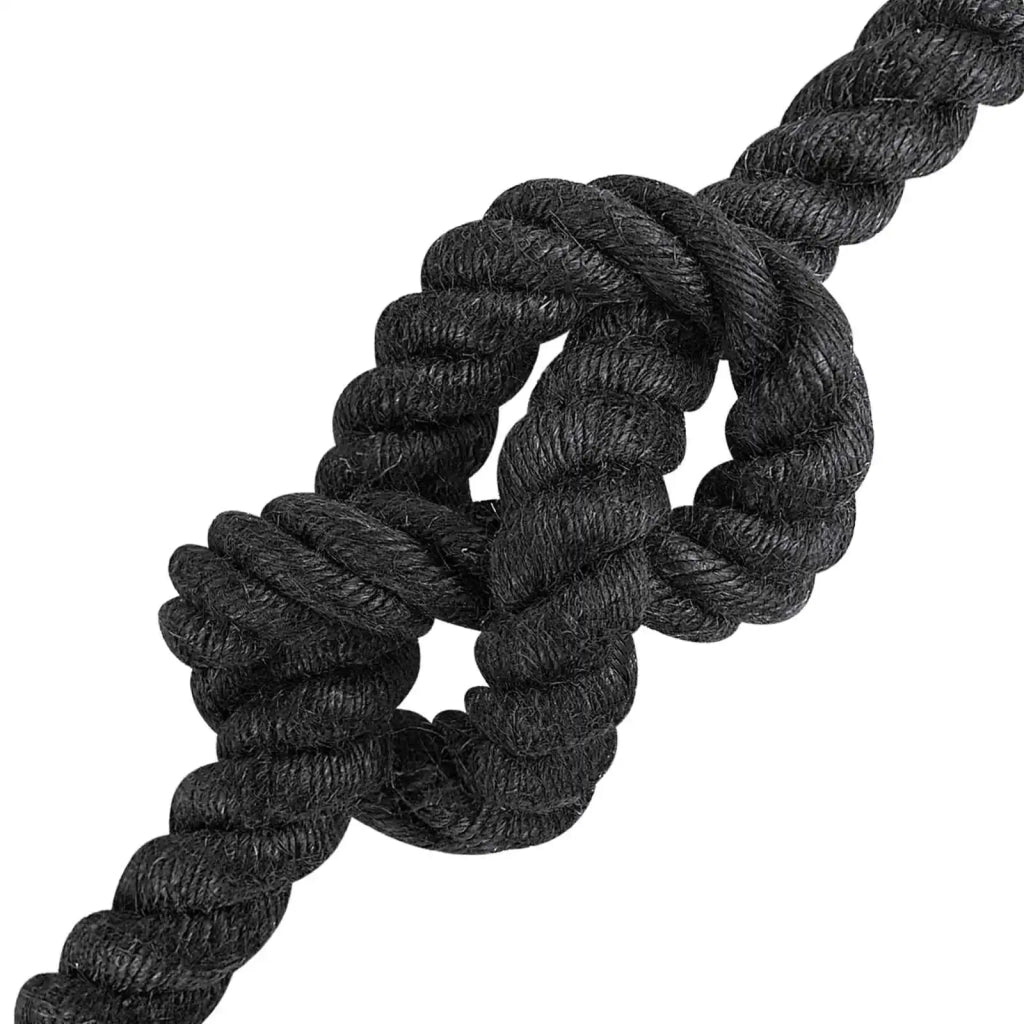 Corda di Juta 16 Nero 100% juta Tossa 42011627