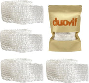 Impacco di stoffa in tessuto elastico per griglia - 1 m - 4 pezzi - idoneo per la conservazione e l'appendi - resistente alle abrasioni e igienico - griglia per cucina
