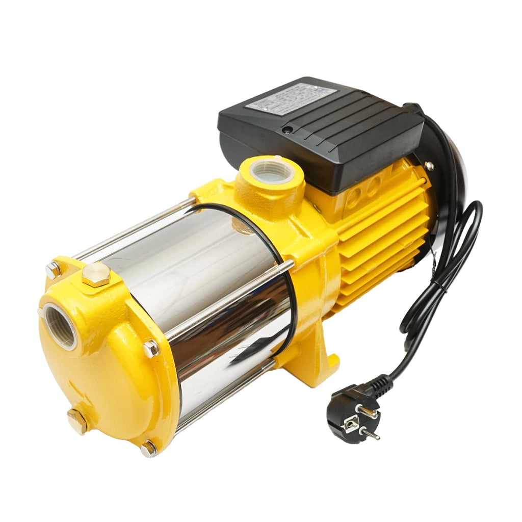 Pompa d'acqua di superficie multistadio 750W, 220V, portata 90 L/min, altezza 43 m, IP44, Breckner Germany