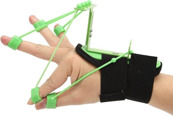 Vingerversterker per Revalidazione e Fitness - Multifunzionale Manubriopressore per la Forza delle Mani