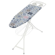 Colombo A122L16W Stella Asse da stiro pieghevole piano 120x40 cm altezza regolabile 95 cm porta caldaia 10 Kg struttura acciaio colore Bianco