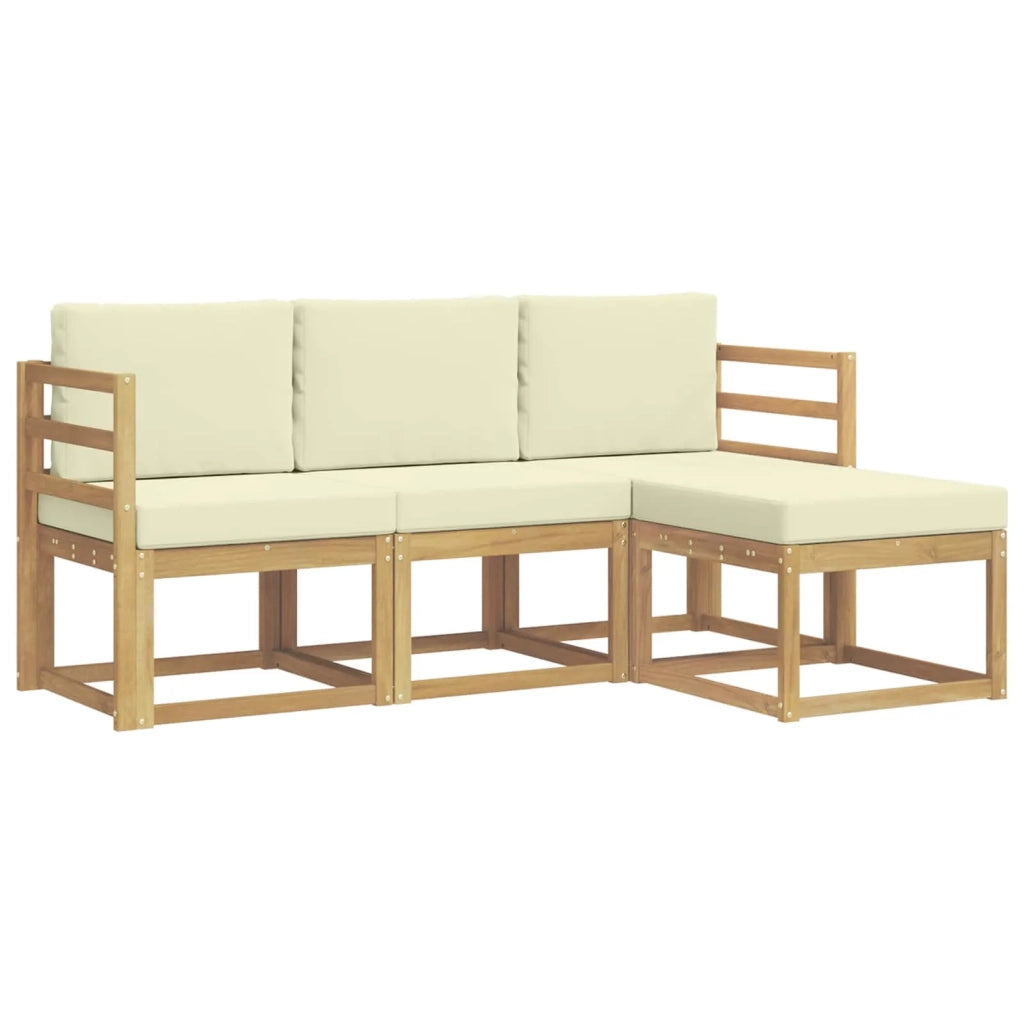Set di divani da esterno 4 pcs 3387439