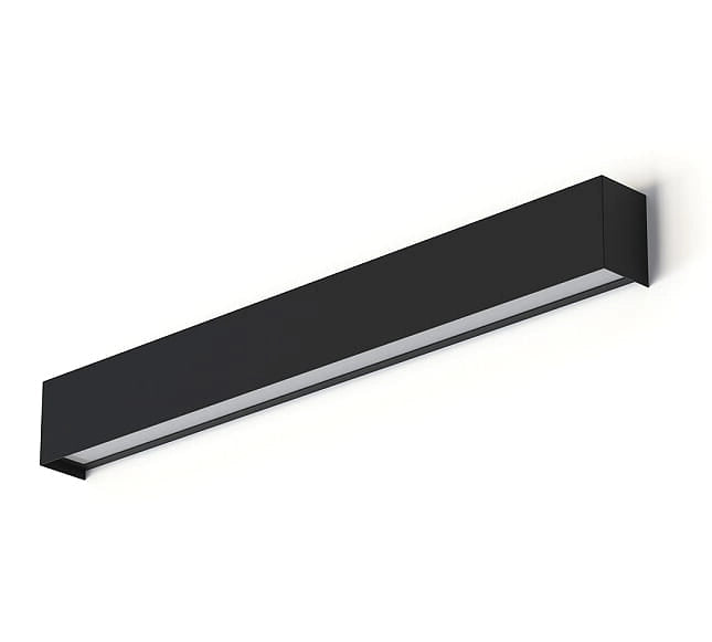 Applique LED Nowodvorski Straight Wall 7596 nero 62cm