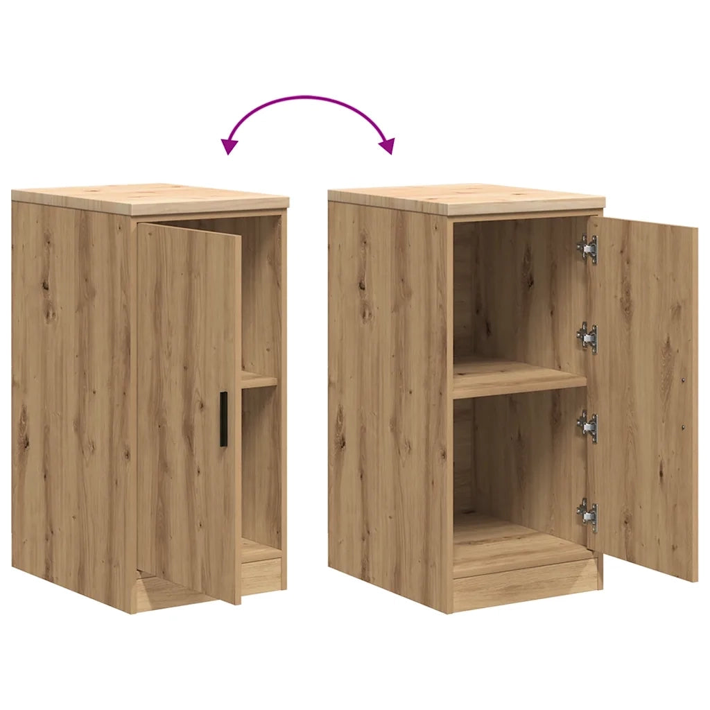 Armadietto per Garage in Rovere Artigianale 40x51x85 cm 860570