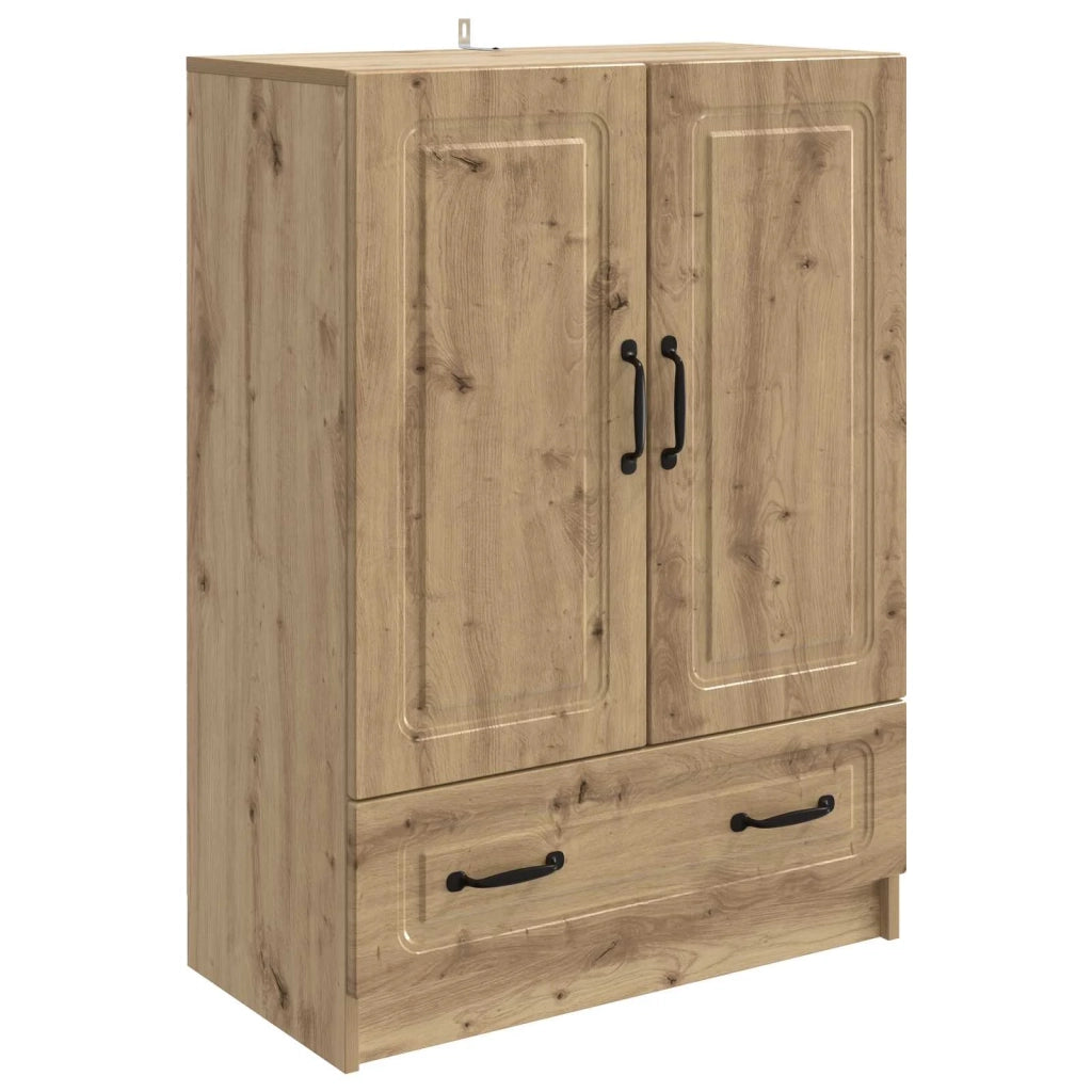 Credenza | Madia | Buffet da pranzo | Armadio da pranzo con cassetto Rovere Artigianale 66 x 34,5 x 92 cm