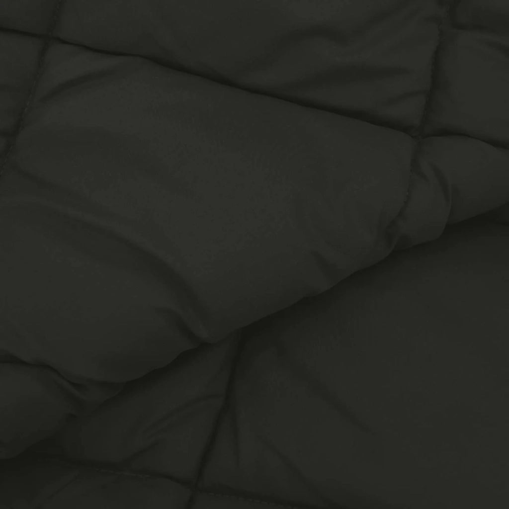 Piumone | Duvet Estivo Nero 220 x 200 cm Microfibra