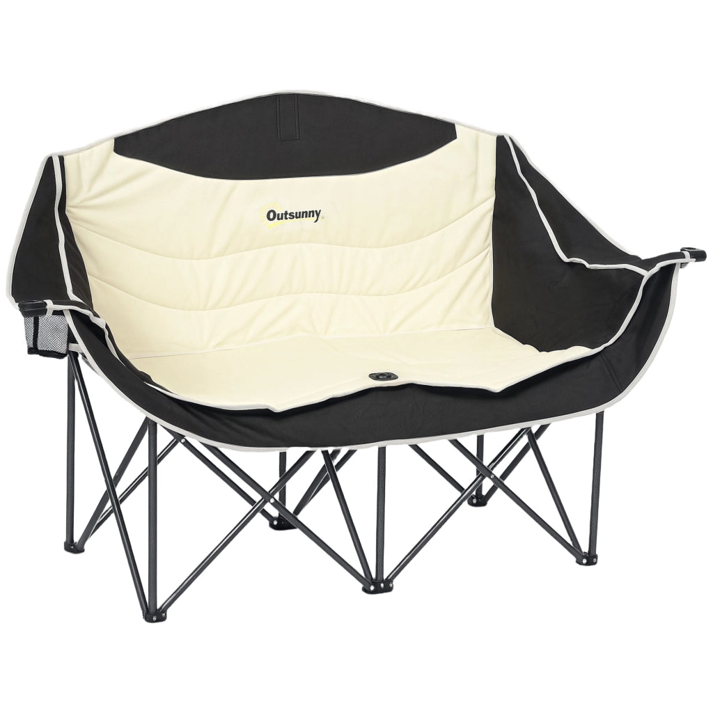 Sedia da camping pieghevole 2 posti ¨C Minimal ¨C Khaki 250kg