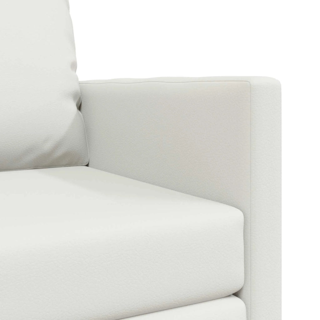 Divano letto | Sof¨¤ letto | Letto singolo 60cm Bianco Pelle Artificiale