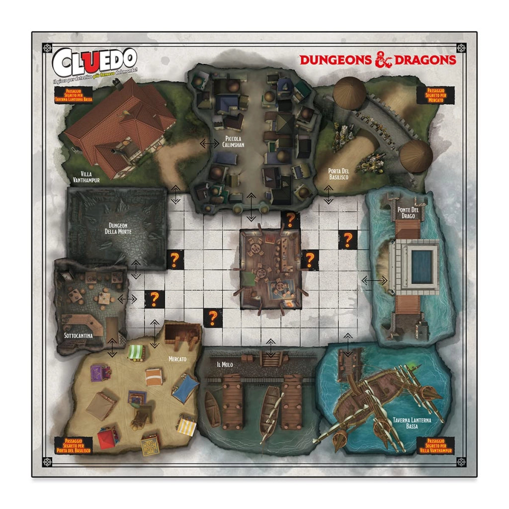 DUNGEONS & DRAGONS CLUEDO
