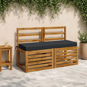 Cuscino per panchina SOEST 100% Poliestere Blu Scuro 949614