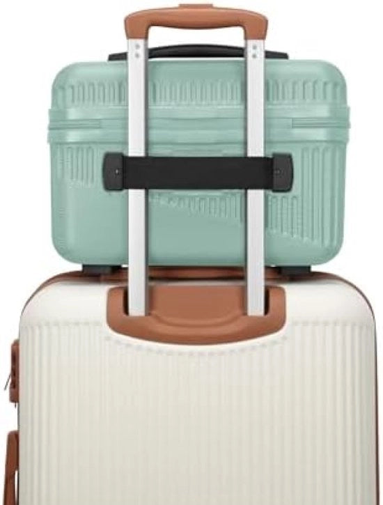 Cassa di bellezza in legno con organizzatore - 36 cm