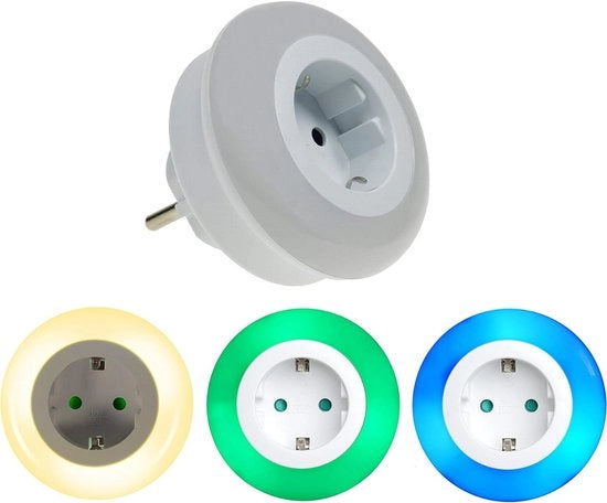 Lampada da Presa - Lampade da Presa Dimmabili - Lampada da Presa per Camera da Bambino - Lampada da Presa - Sensore di Luce Flessibile - Bambini e Bambino - Lampada - Presa da Muro - Dimmabile