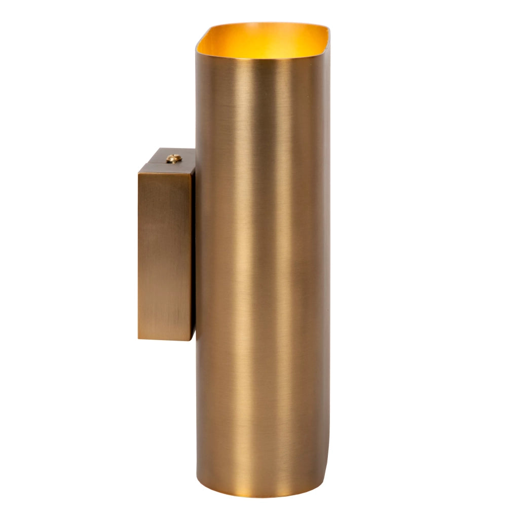 Applique da parete OVALIS oro ottone 2xE14 9W Lucide