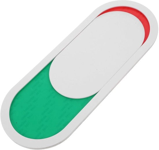Pannello di accesso rosso/verde - Pannello di ingresso - Scheda di privacy - Pannello di schermo - Materiale acrilico - 26 x 10 cm - Pannello di accesso