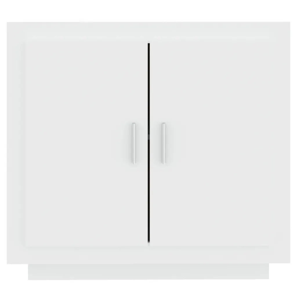 Credenza Bianco 80x40x75 cm in Legno Compensato 811817