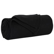 Coperte da Pile 24 pz Nero 200 x 150 cm Panno