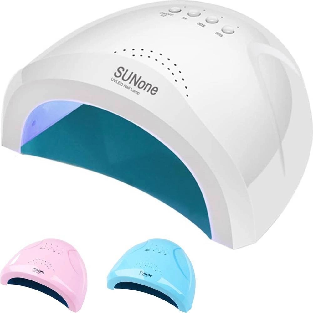 Trade Shop - Lampada Uv Per Nail Art Asciugatura Gel Colata Unghie Con 30led Da 48w Manicure -