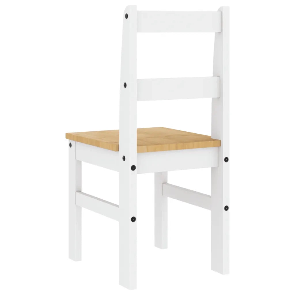 Sedie da Pranzo 2 pz PANAMA 105x30x45 cm Legno Massello Pino 4005731