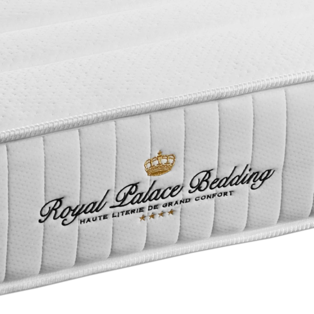 Kit rete e materasso LANCASTER 120x190cm - Spessore : 22cm - molle insacchettate e memory foam - Rigido, 3 zone di comfort