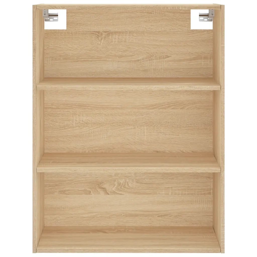 Credenza-Buffet-Armadio da cucina Rovere Sonoma 69,5x34x180 cm in Legno Multistrato 783329