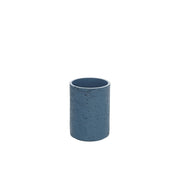 Portaspazzolino blu pastello linea Arizona in poliresina design moderno Feridras