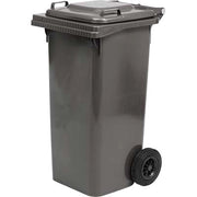 BIDONE QUADRO NETTEZZA URBANA CON RUOTE LT.120  cm.48x57x95h.  grigio    ICS