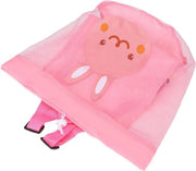 Tas da bagno pieghevole con corda - asciuga velocemente - sacchetto da spiaggia per bambini - idrorepellente - per nuotare in viaggio - rosa.