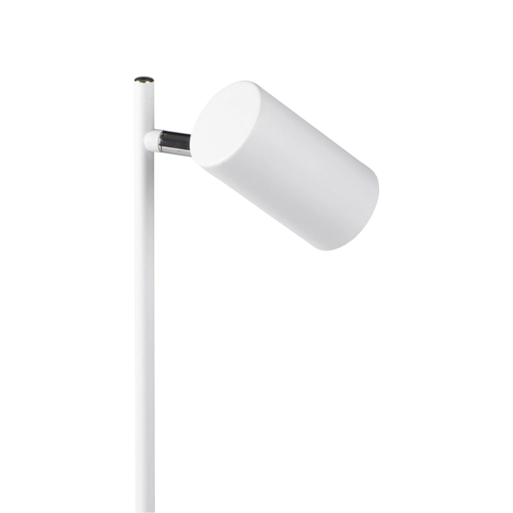 Lampada da tavolo bianca orientabile EVALO TL GU10 10W Kanlux