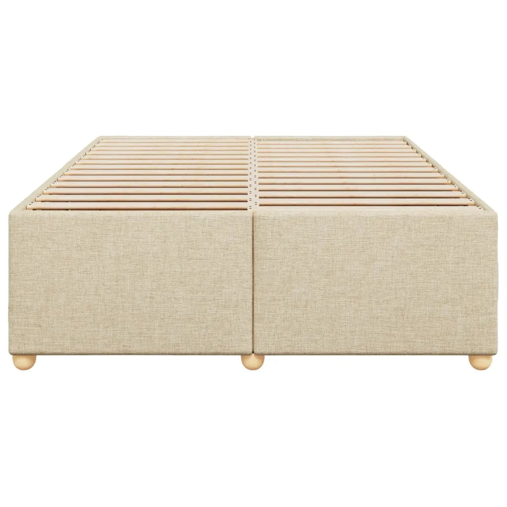 Giroletto senza Materasso Crema 160x200 cm in Tessuto 3284748