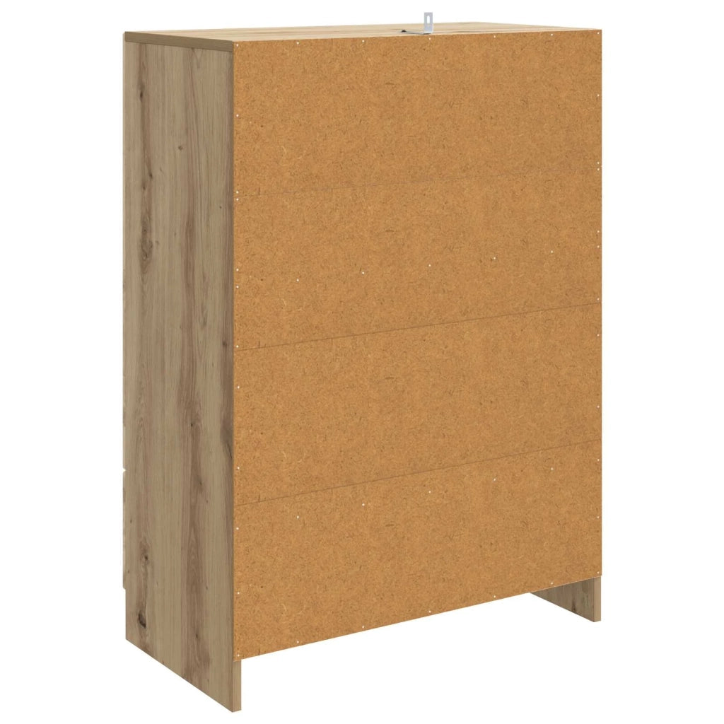 Credenza | Madia | Buffet da pranzo | Armadio da pranzo con cassetto Rovere Artigianale 66 x 34,5 x 92 cm