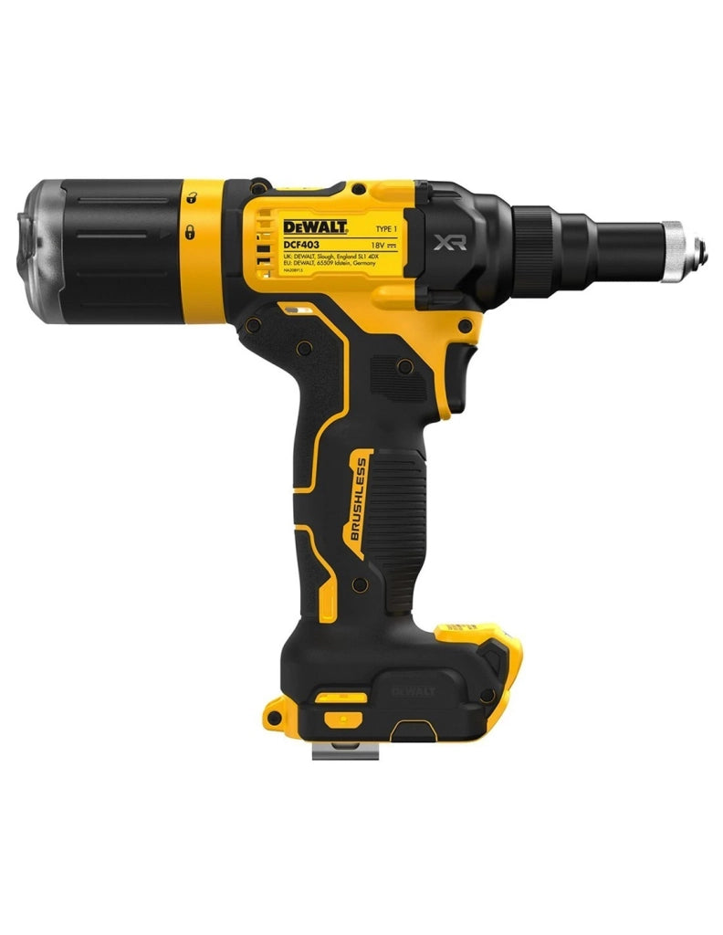 Rivettatrice DeWALT DCF414H1T (1 x 5,0 Ah Powerstack + DCB1104 + TSTAK II)