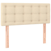 Testiera | Testata Crema 80x5x78/88 cm in Tessuto