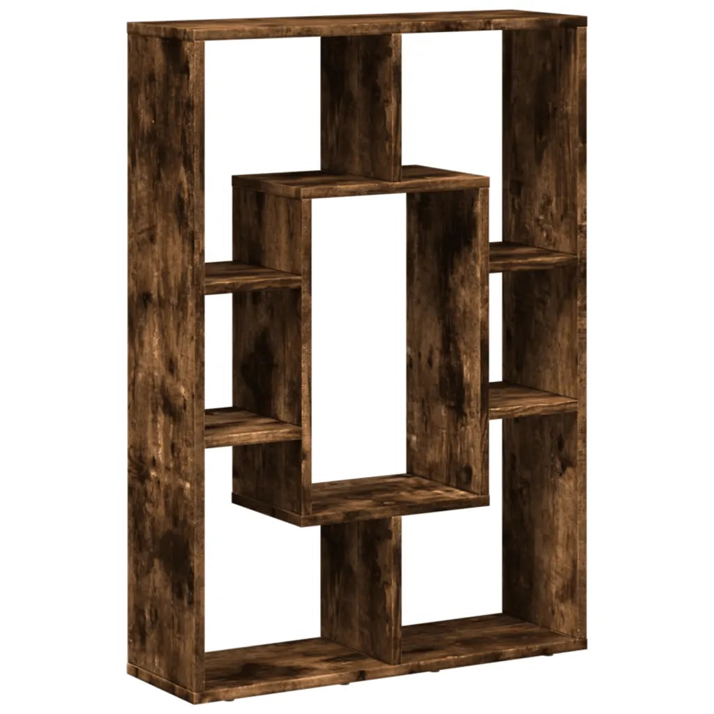 Libreria Rovere Fumo 63x20x90 cm in Truciolato 858142