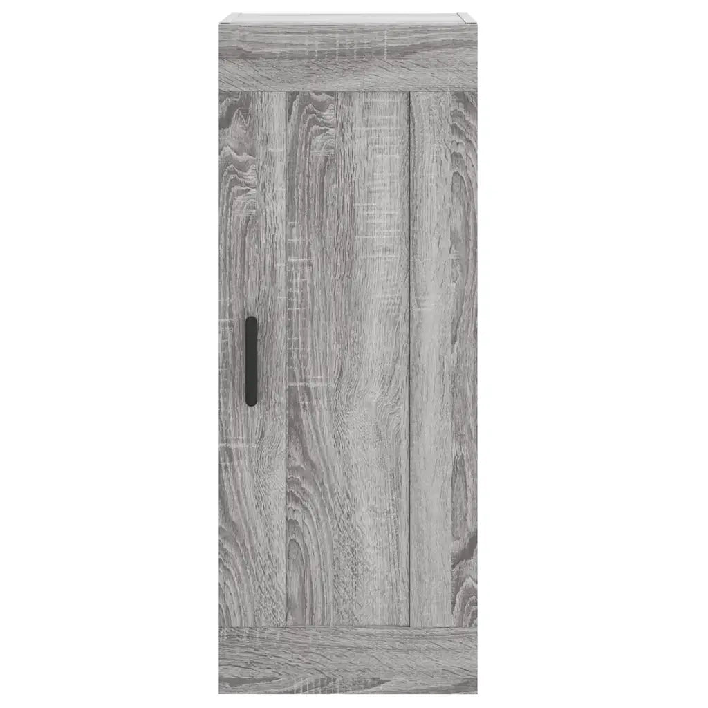 Credenza | Madia | Buffet da pranzo | Armadio da pranzo Grigio Sonoma 34,5x34x180 cm in Legno Multistrato