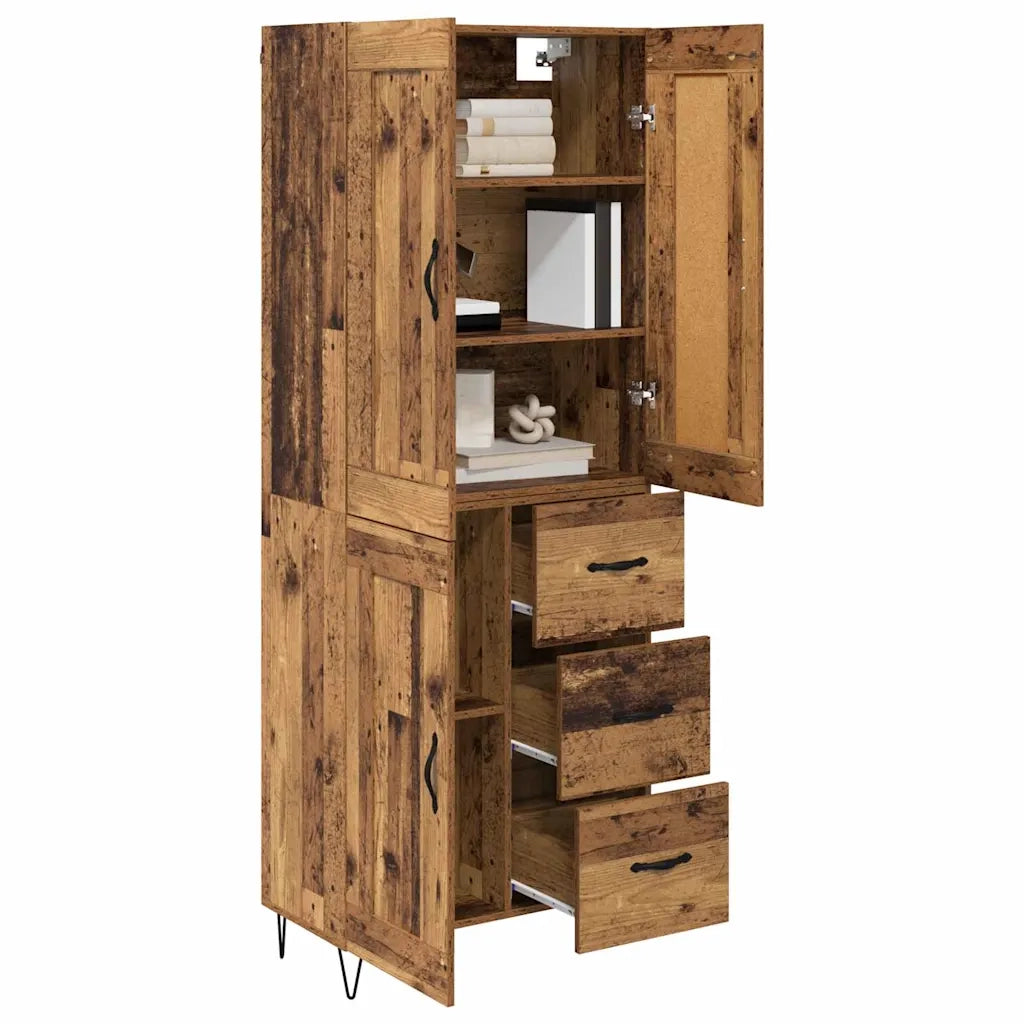 Credenza Legno vecchio 69,5 x 34 x 180 cm Legno multistrato 3415680