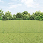 Recinzione a maglie con palo 10 x 1,5 m Verde Rete 3336243